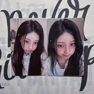 薯条元ILLIT李沅禧小卡正品官卡3rd电子专Mini bomb线下wvs幸运卡