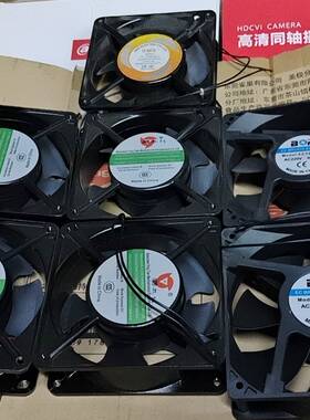 议价原装拆机风扇，220V 6W，转速2600r/min，铝