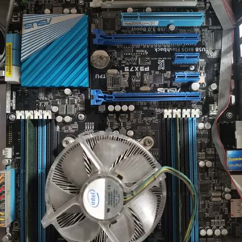 议价ASM工控拆机主板P9X79，带I7  3930K和4G内存