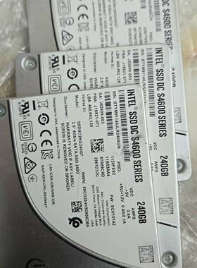 议价英特尔S4600 240G 企业级固态硬盘SATA3.0，原