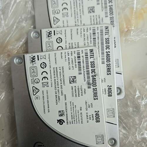 议价英特尔S4600 240G 企业级固态硬盘SATA3.0，原