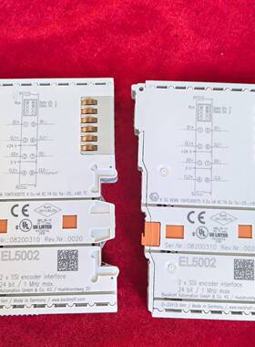 议价倍福BECKHOFF EL5002 SSI编码器接口模块，1