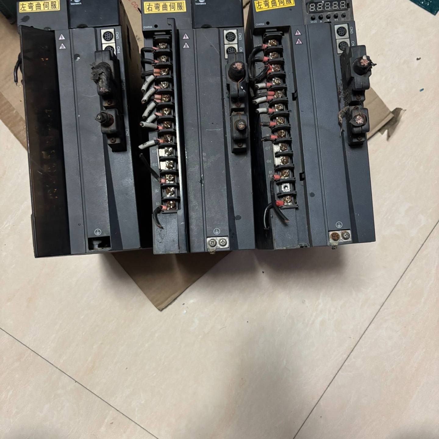 议价汇川伺服驱动器IS500AT017I-212.  拆机成色如