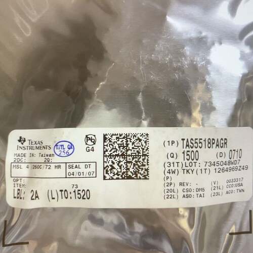 议价TAS5518PAGR TI 全新原装