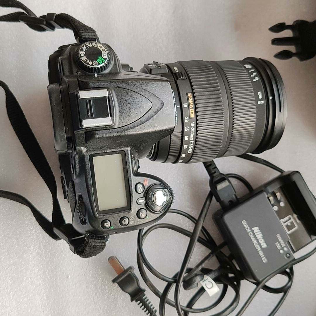 议价尼康D90  适马18-200II单反套机，实物如图