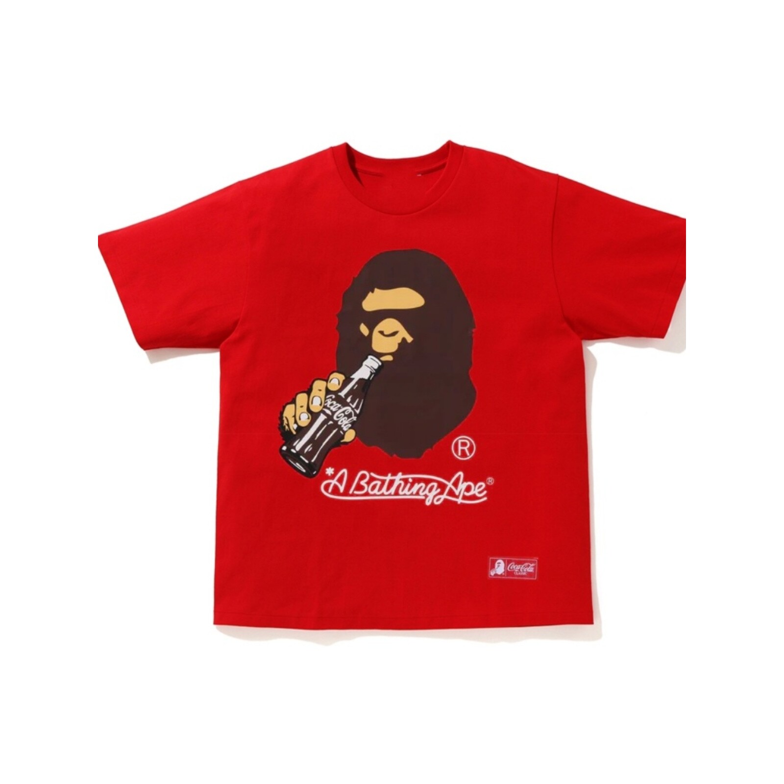 日系潮牌BAPE KIDS夏季童装百搭男童全棉短袖T恤宝宝卡通亲子上衣