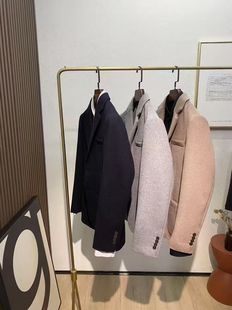 外套行政夹克上班族体制内 休闲西服羊毛羊绒西装 断色清仓新款 男士