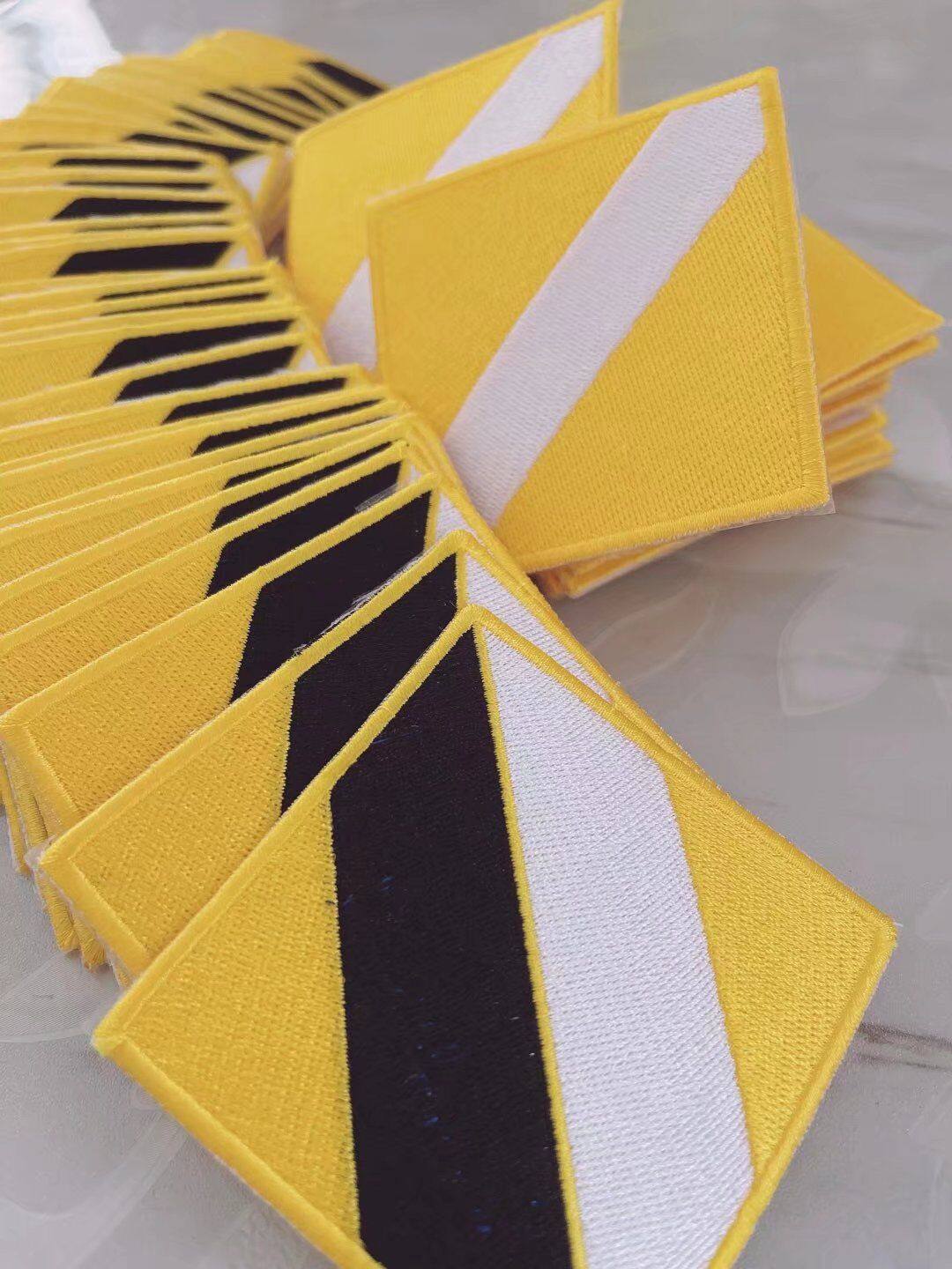 北京花郎武道itf跆拳道黑带4-6段国际师范标准肩章2副包邮