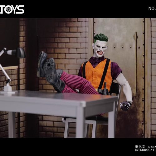 PCTOYS1比12人偶手办场景审讯室