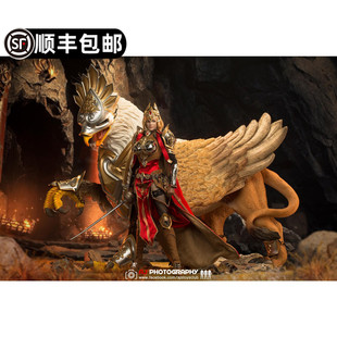 现货  路西法 Lucifer 1比6 狮鹫骑士 硅胶可动女兵人偶 模型玩具