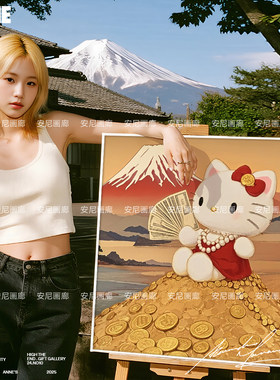 富士山金钱人生hellokitty礼物安尼画廊hellokitty系列礼物