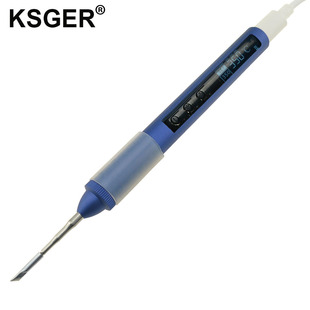 KSGER迷你C210烙铁焊台便携维修DIY工具OLED屏幕70W适于JBC发热芯