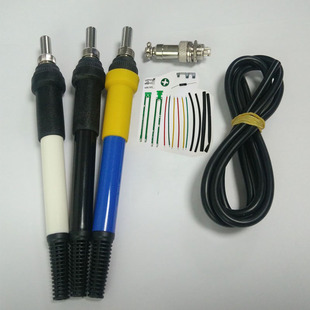 907手柄T12烙铁头用 616支架 配震动开关NTC 航插 5芯硅胶线