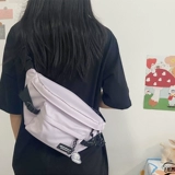 Брендовая японская нагрудная сумка, сумка через плечо, вместительная и большая поясная сумка для школьников для велоспорта, в японском стиле