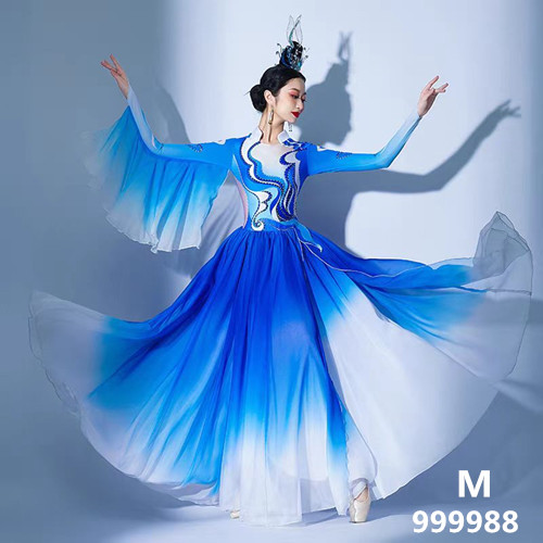 长安幻夜象山水月古典舞服租赁