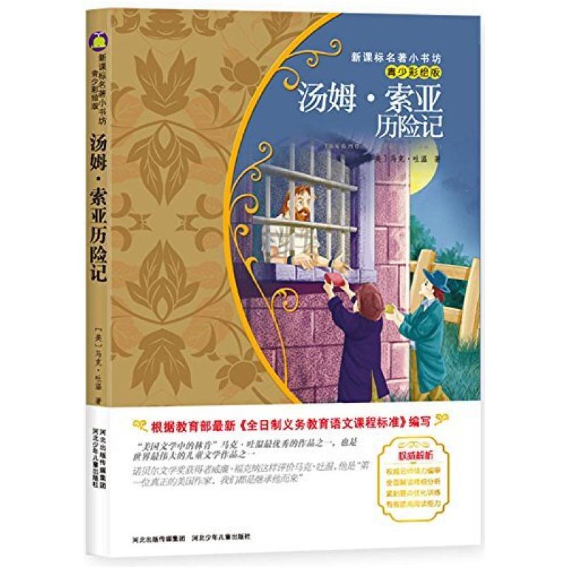二手汤姆·索亚历险记(青少彩绘版) (美)马克吐温 河北少年儿童出