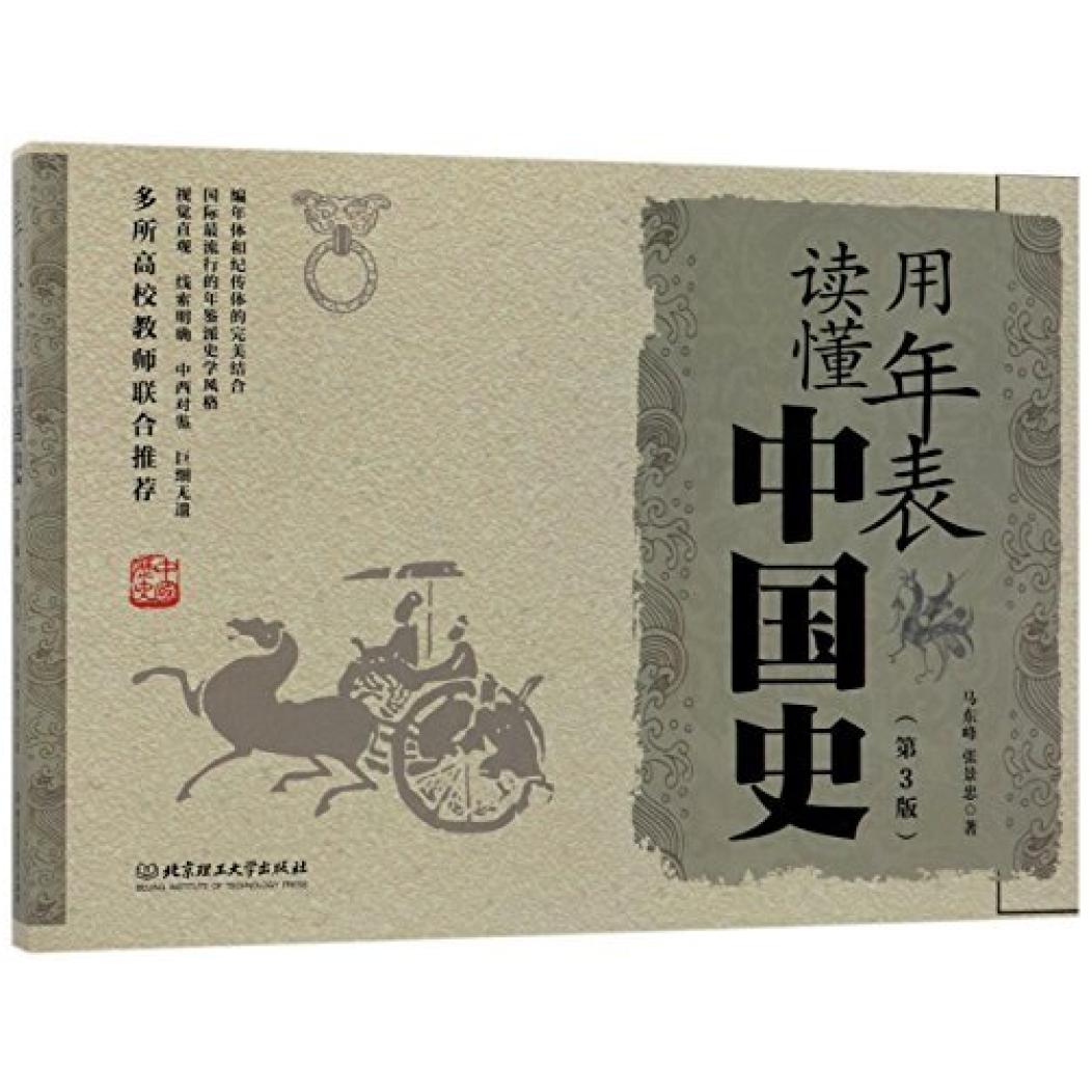 二手用年表读懂中国史(第3版) 马东峰/张景忠 北京理工大学出版社