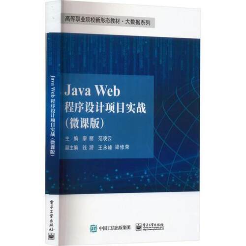 二手Java Web程序设计项目实战(微课版) 廖丽 电子工业出版社