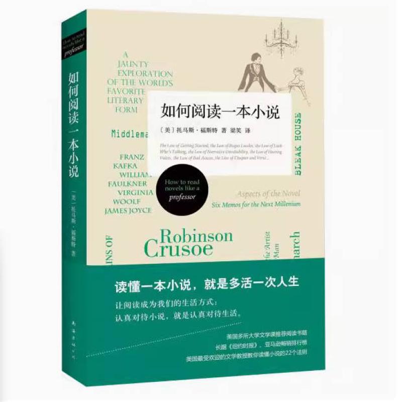 二手如何阅读一本小说 托马斯福斯特 南海出版公司