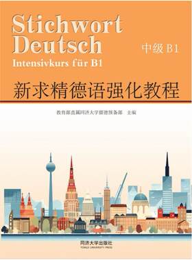 二手新求精德语强化教程中级B1 留德预备部 同济大学出版社