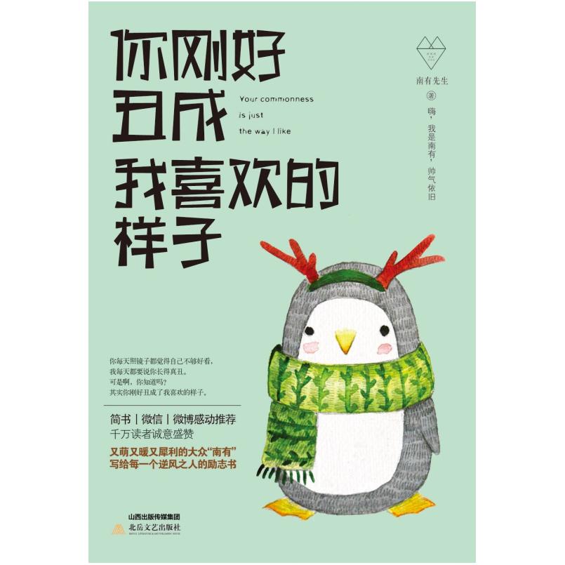二手你刚好丑成我喜欢的样子 南有先生 北岳文艺出版社