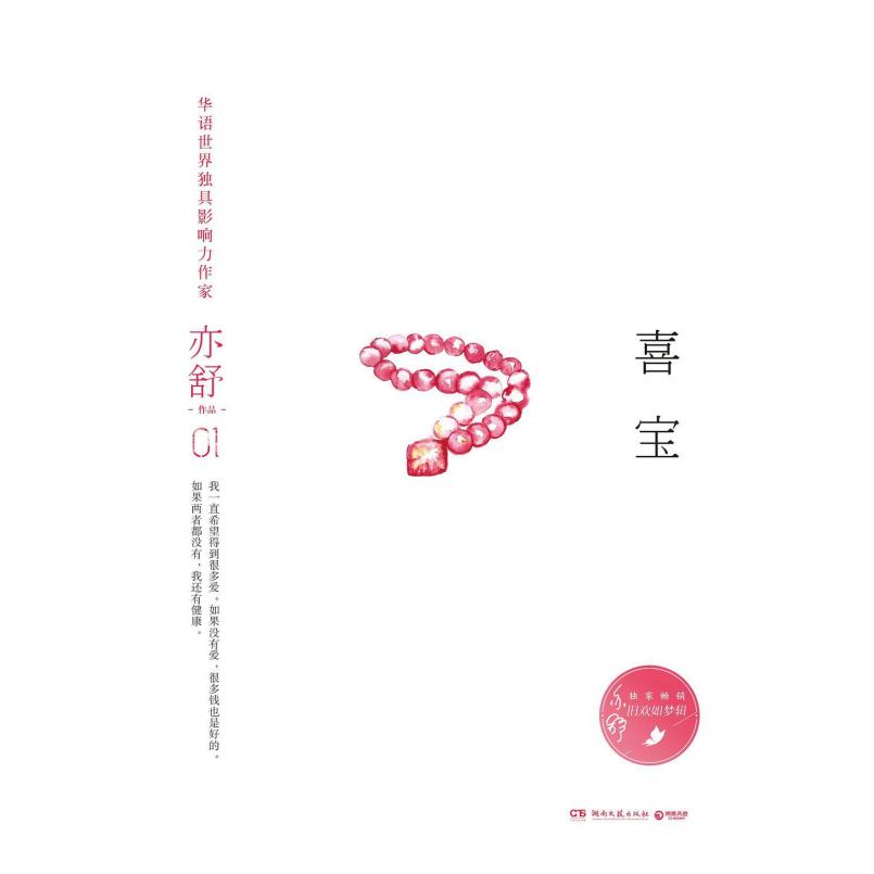 二手喜宝 亦舒 湖南文艺出版社
