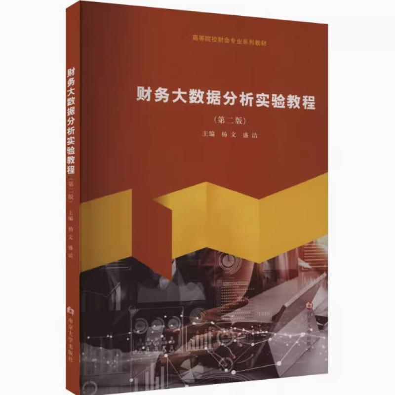 二手财务大数据分析实验教程 杨文 南京大学出版社