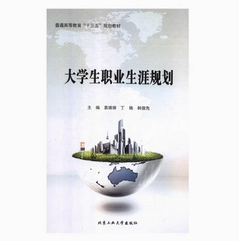 二手大学生职业生涯规划 袁婧婧 北京工业大学出版社