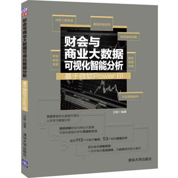 二手财会与商业大数据可视化智能分析 汪刚 清华大学出版社