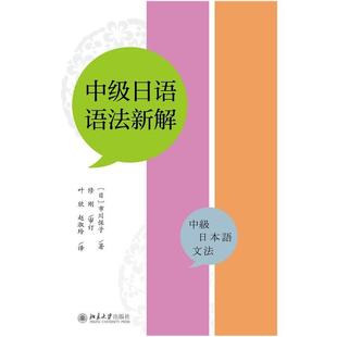 二手中级日语语法新解 市川保子 北京大学出版社