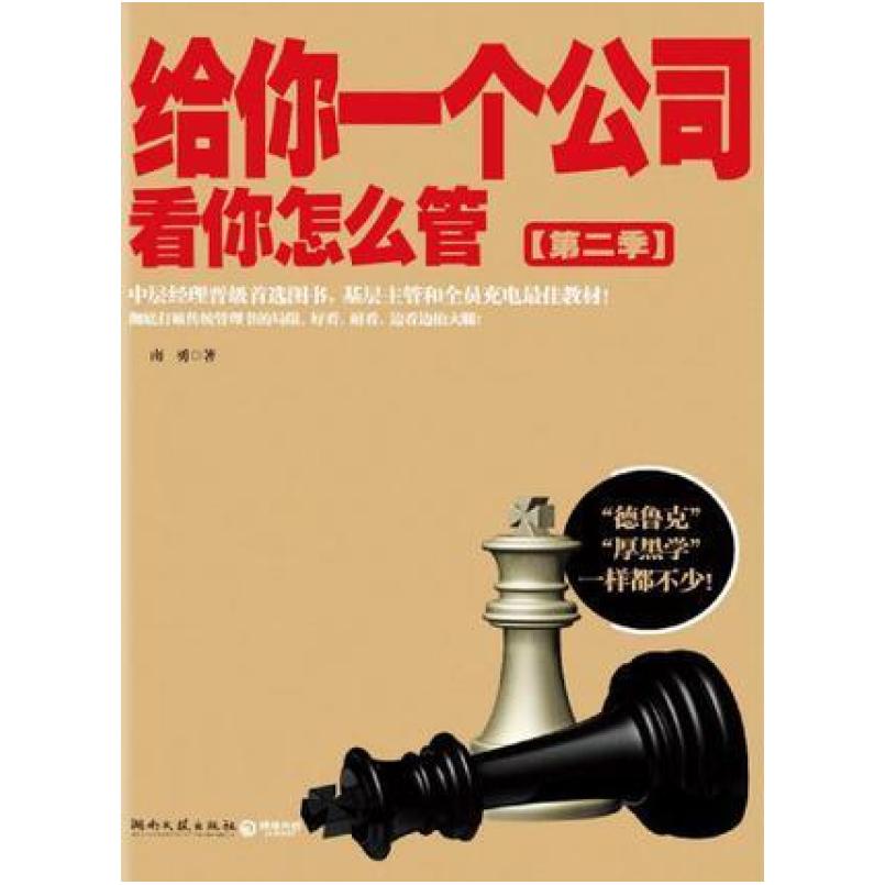 二手给你一个公司，看你怎么管2 南勇 湖南文艺出版社