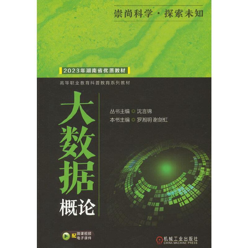 二手大数据概论 罗湘明 机械工业出版社