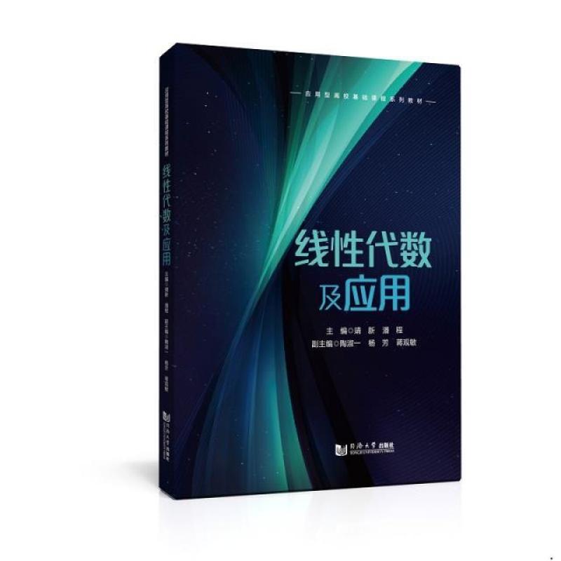 二手线性代数及应用 靖新 同济大学出版社