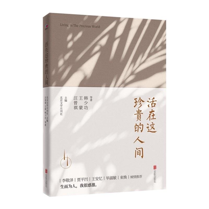 二手活在这珍贵的人间 汪曾祺 北京联合出版公司