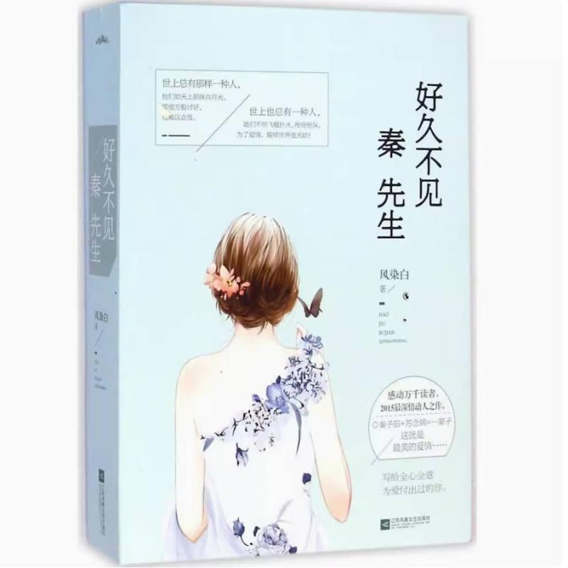 二手好久不见,秦先生(上下册) 风染白 江苏文艺出版社