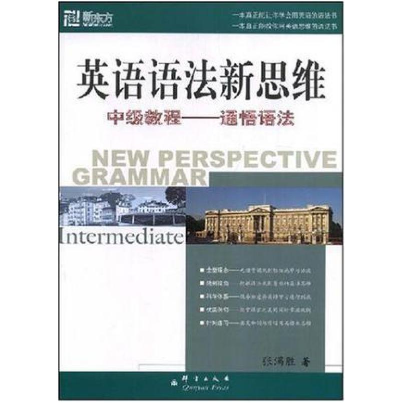 二手英语语法新思维中级教程-通悟语法 张满胜 群言出版社