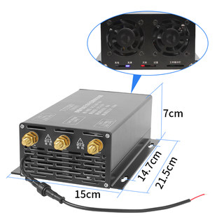 14.6V 房车改装升压车载充电器60A稳压转换器副电池隔离充电模块