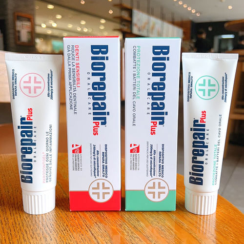 意大利国民牙膏贝利达biorepair抗敏护龈多效可用清新口气