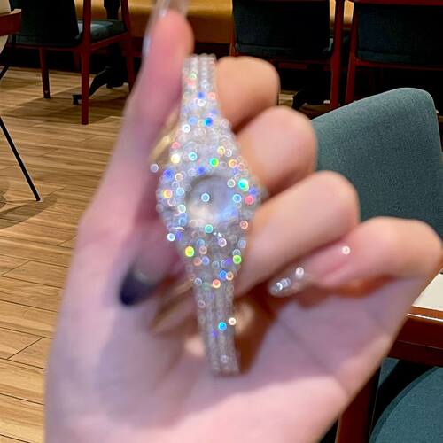 轻奢高级感满钻手表女