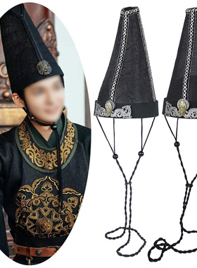 古装太监帽子戏曲盔帽宦官太监帽子影视剧南庆皇宫太监总管妆造帽