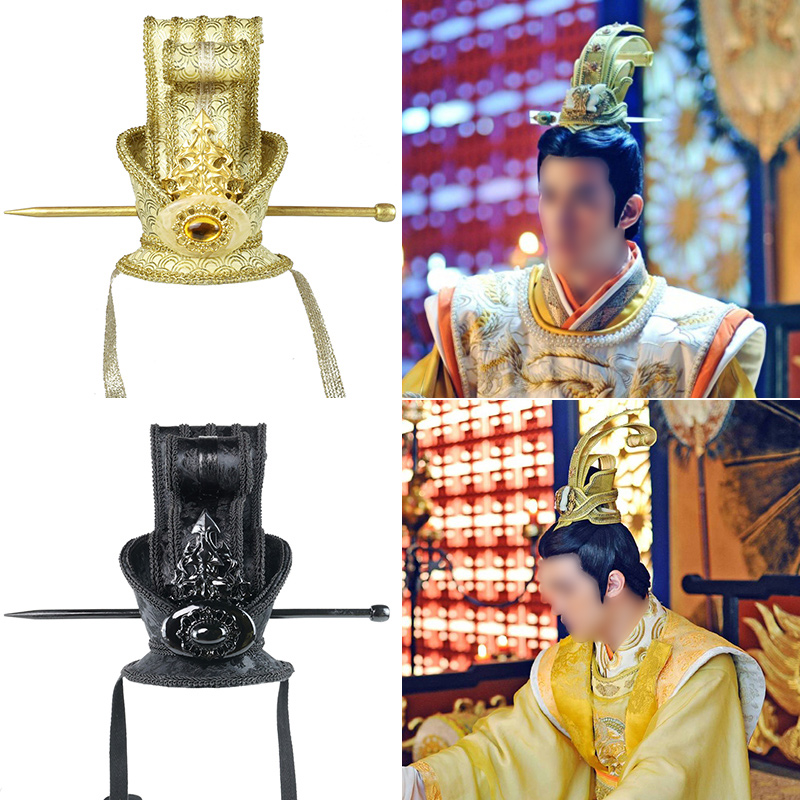 男士头冠布料古风束发冠
