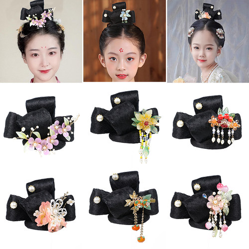 古风汉服假发包发髻带发饰