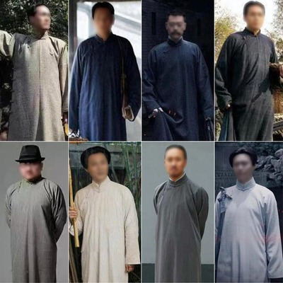 古装剧鲁迅李大钊陈独秀同款长袍