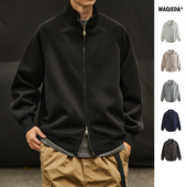 400g保暖重磅开衫 卫衣2025新款 男士 马切达春季 日系长袖 立领外套潮