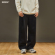 男士 直筒运动长裤 抽绳日系百搭休闲裤 马切达秋季 阔腿宽松纯色卫裤