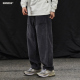 男士 潮流裤 子灯芯绒直筒长裤 马切达春季 宽松休闲日系运动裤 春秋