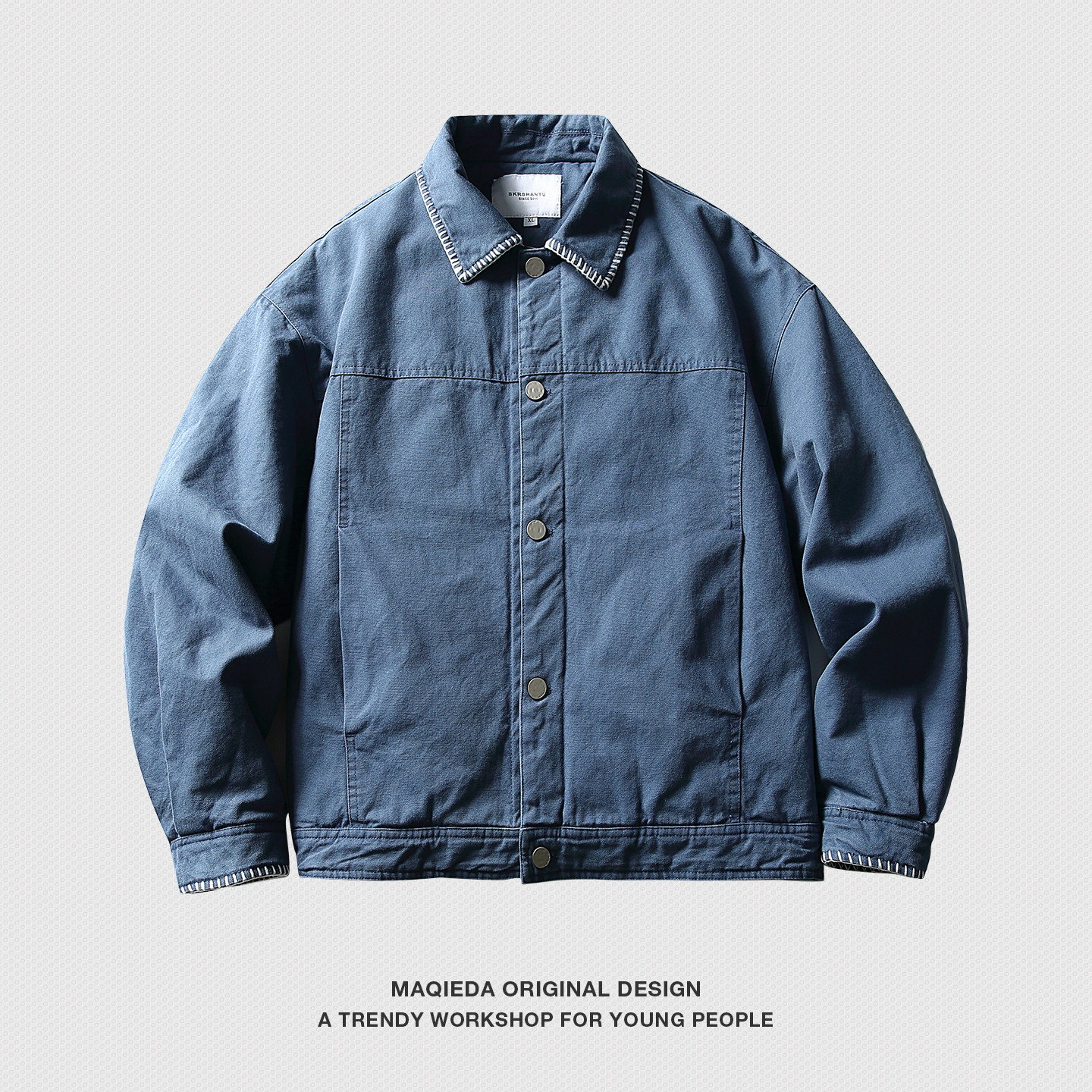 马切达冬季日系质感手工缝线棉衣男款加厚复古棉服工装痞帅外套潮,男装,棉衣,淘宝优惠券,粉丝福利购,淘宝优惠卷