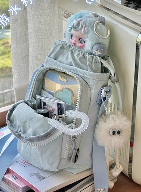 轻便手机包男女学生水壶包户外运动便携斜挎包出游水杯挎包小包包