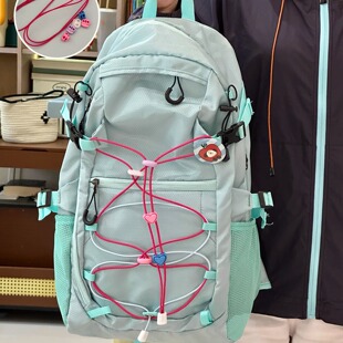 山系复古运动双肩包女户外休闲登山包旅游徒步轻便背包学生书包潮