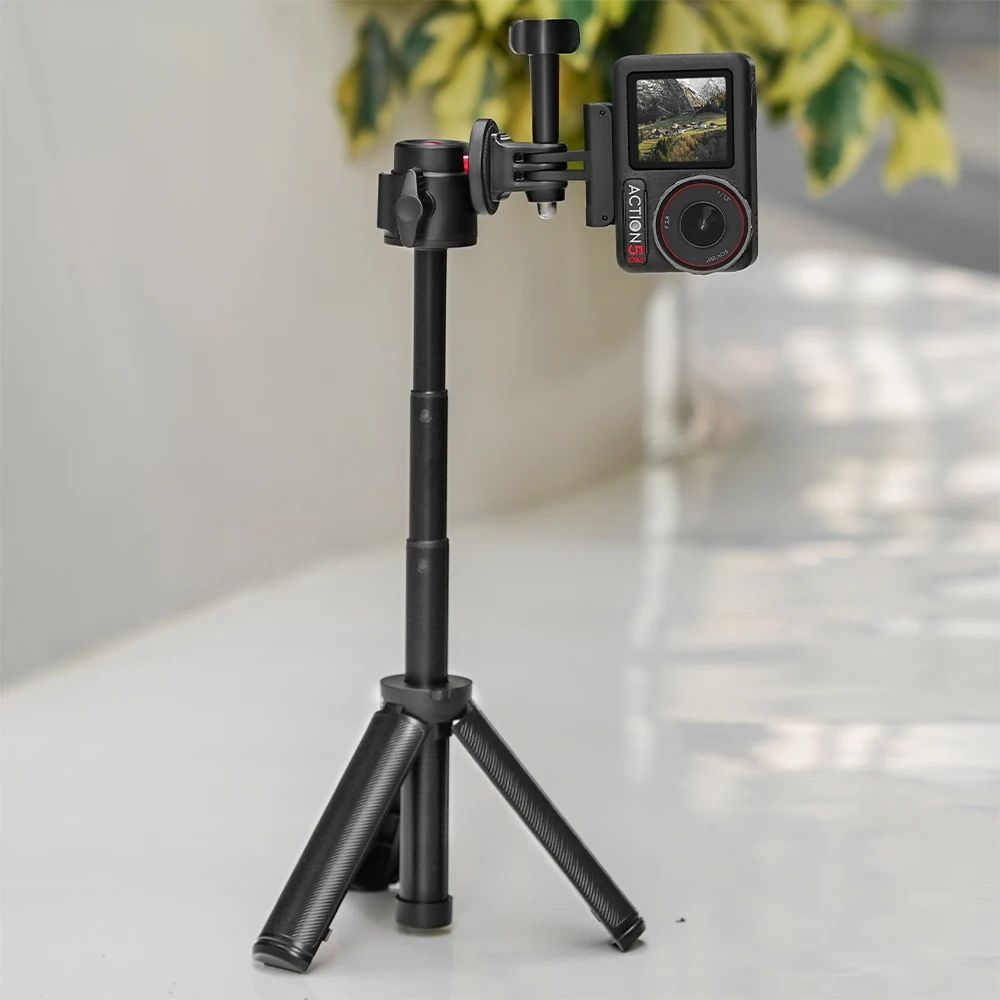 适用大疆DJI Osmo360 Action5pro/4/3可变向三脚架自拍杆一体支架